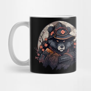 bear samurai Mug